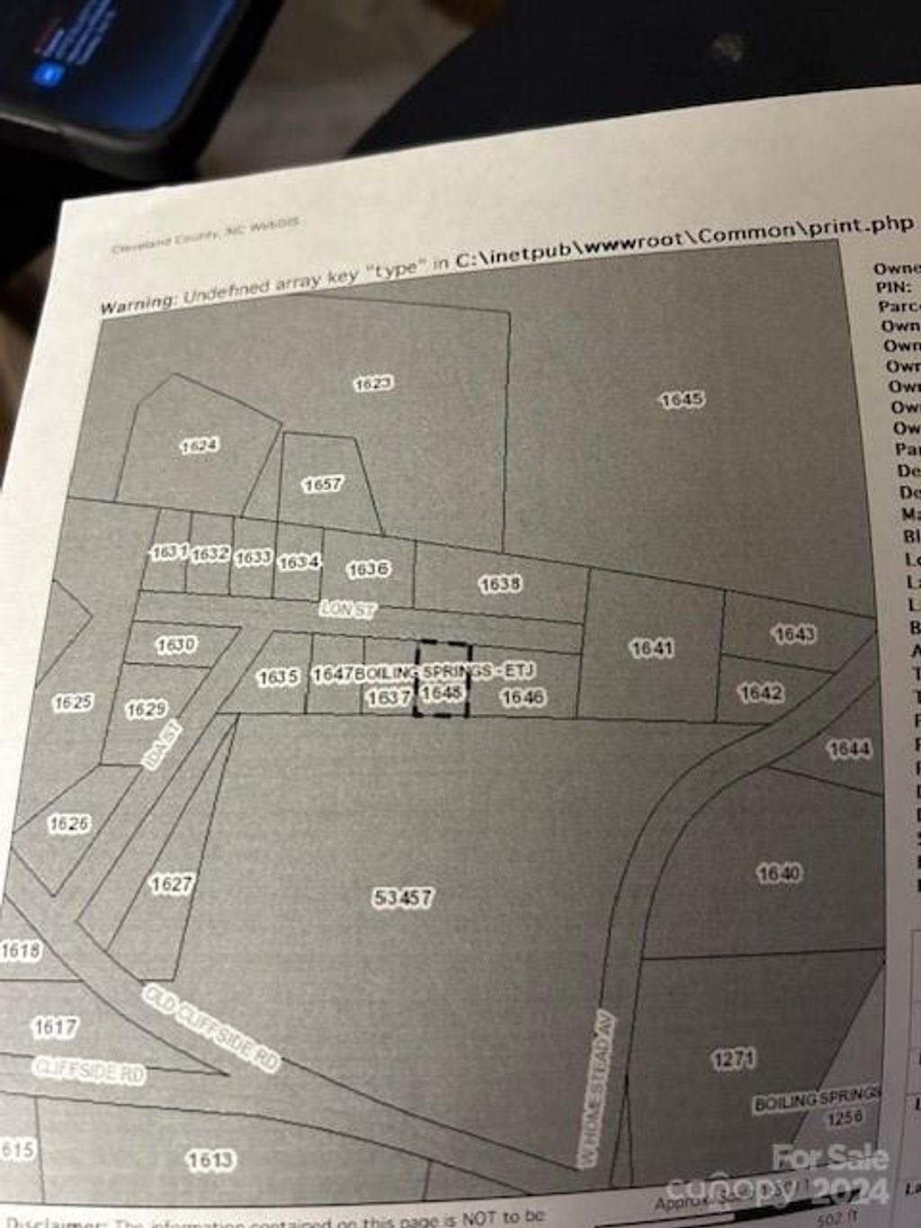 0 Lon Street, Shelby, NC 28152, MLS 4192534 Allen Tate