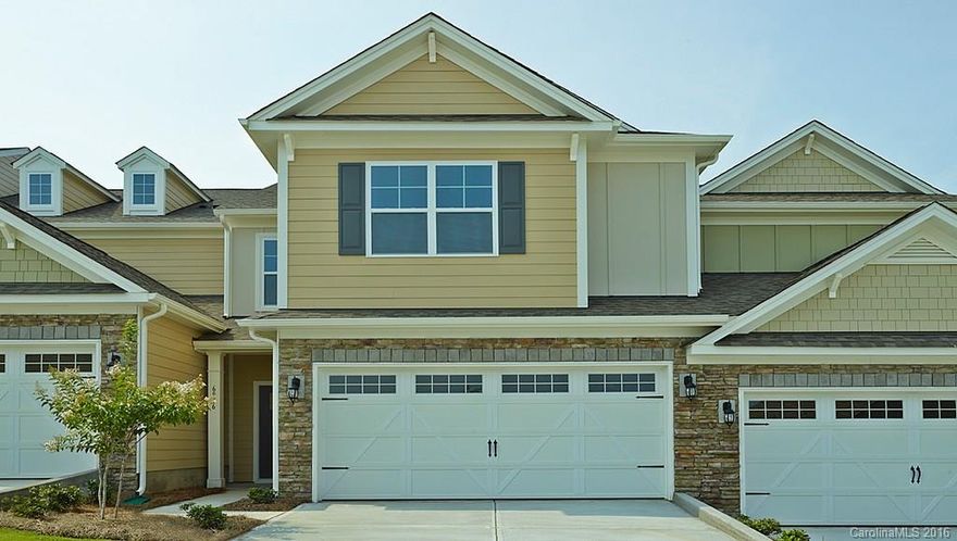 Representative Photos while home is being built. 2 Story Townhome, Linville Plan has the Owners Suite upstairs. 4 Bedrooms total, Guest bedroom and full bath on the 1st floor. Beautiful hardwoods downstairs. Mud room, Walk-in Pantry. Island Kitchen has Granite countertops, Tile Backsplash and Stainless Steel Appliances. Loft upstairs provides a 2nd gathering space. Painted, 2 Car Garage.