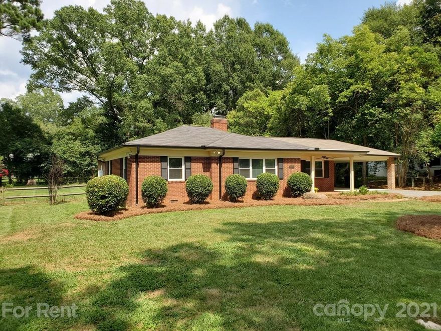 * NEW LISTING- COTSWOLD HOME FOR RENT- Great opportunity to get into SUPER HOT COTSWOLD. Charming 3 bedroom / 2.5 bath brick ranch. Home has recently been fully remodeled.  Beautiful open floor plan with new modern kitchen and baths. Separate Office/study room. Hardwood floors and fresh paint. Rear screen porch and sunroom for relaxing. Large private 0.5 acre lot with fenced rear yard. Large double carport and ample parking. Regular lawn service is included. Convenient location close to Cotswold Shopping, Charlotte Swim and Racquet Club, SouthPark and downtown. Sorry No Pets & No smoking. Tenant applicants must have acceptable verified reports for: credit, income and background check.