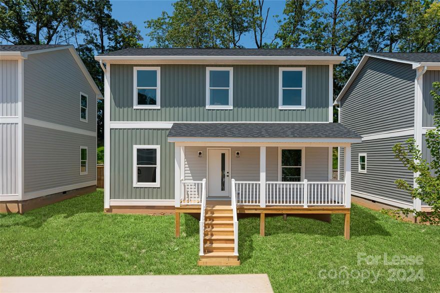 Belle Meadow is a new construction community that offers a range of amenities, including a playground, a pet park, and easy access to public transportation. Conveniently located just minutes from downtown Asheville, this community also features professional onsite management and maintenance teams. Notably, there is no upfront security deposit required. The homes in Belle Meadow are private, custom-built single-family, and semi-detached residences. They include luxurious features: LVP flooring throughout, granite countertops, and stainless steel appliances. Each home is equipped with a full-size in-home washer and dryer, a private back porch, and some residences have a fenced backyard. The homes also boast smart features, including door locks, doorbell cameras, smart thermostats, and water leak sensors. Belle Meadow is a pet-friendly community. For full details and breed restrictions, please get in touch with us directly. Schedule your appt. today!