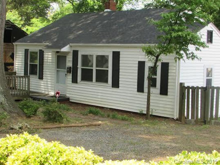 Sold AS-IS. Seller will make no repairs. Great potential, hot location. Renovated homes in the area selling in a range that offers a great return on investment. Minutes to uptown and NoDa. Within walking distance of Amelie's.