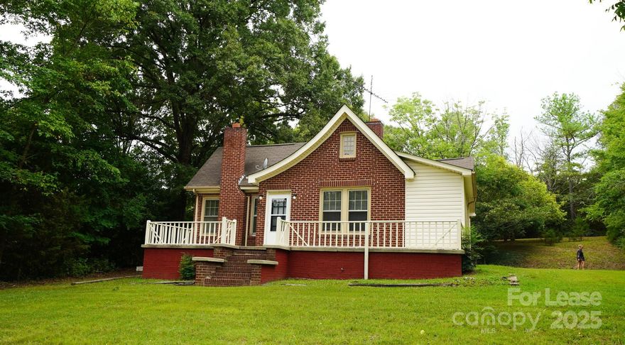 Recently updated. Unique home just 5 minutes from Downtown Concord on approx 1 acre. Driveway winds in front of house to wooded private backyard.  All new bathroom updates. S/S Appliances. Refinished hardwood floors in main living areas. New carpet in bedrooms. Pull-down attic space for extra storage. Front porch, fenced side yard, 2-car carport and privacy in back unheard of this close to downtown. Yard work can be included with adjusted rent price.

Pets: 1 cat and/or 1 dog allowed with owner approval. Must be registered. Please send picture of pet before applying.

Qualifications: Please do drive by first before calling for an appointment. Monthly income should be 3x rent or $5235/mo. Good rental history last 18 months, Credit score 625 or higher. No serious criminal issues in background

Note- Minor finish up work to be done before move in.