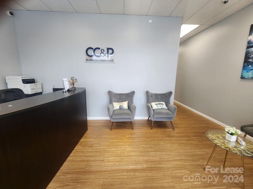 This modern 975 sq. ft office space offers a versatile layout perfect for business . Located in a prime area of Indian Trail  with easy access to public transportation and nearby amenities . The space includes a reception area,  spacious offices, in unit bathroom and a private meeting/conference room making it ideal for collaboration and client meetings. Equipped with high-speed internet and ample electrical outlets, this office is ready for immediate occupancy. Additionally there is on site parking Whether your a startup, a growing company or looking to downsize, this office space is fantastic opportunity to establish your business. Go head and lets take a look.