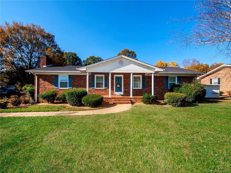 Location! Location! Location! A-rated schools! An incredible investment opportunity in the heart of Huntersville!  This brick ranch on an almost half acre lot has 3 bedrooms and 2 bathrooms.  The home needs updating but is fully functional and move-in ready. A perfect opportunity to retrofit a home to your needs or for an investment flip! The backyard is like a picture out of book.  This hard to find gem in old Huntersville will not last!  Schedule a tour today!