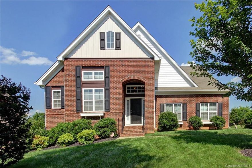 Immaculately maintained and MOVE IN READY home with main floor master suite! Located in desirable Wellesley community within TOP RATED Mooresville Graded School District this home features spacious bedrooms/bonus with HUGE walk-in closets. Walk-in attic storage & walk-in linen closet...NO shortage of storage space. Kitchen w/upgraded cabinets, granite & pendant lighting. Neutral colors throughout.  Enjoy the outdoors on the large screened porch & deck. Fenced yard on level lot with irrigation.