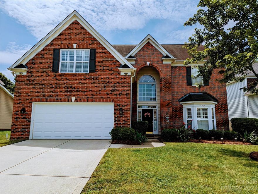 This spacious 5 bedroom 3 full bath home has so much to offer and more.  Large open floor plan with granite countertops and large eat-in kitchen.  In-Law suite on the main floor with full bath.  The fenced-in backyard backs up to private woods.  Best of all you have access to a gorgeous community pool and clubhouse ready for summertime!  Conveniently located in the Steele Creek area you'll have quick access to all the shopping and dining you could ask for.  Just minutes from i-485 and Lake Wylie access.  This home is perfect!