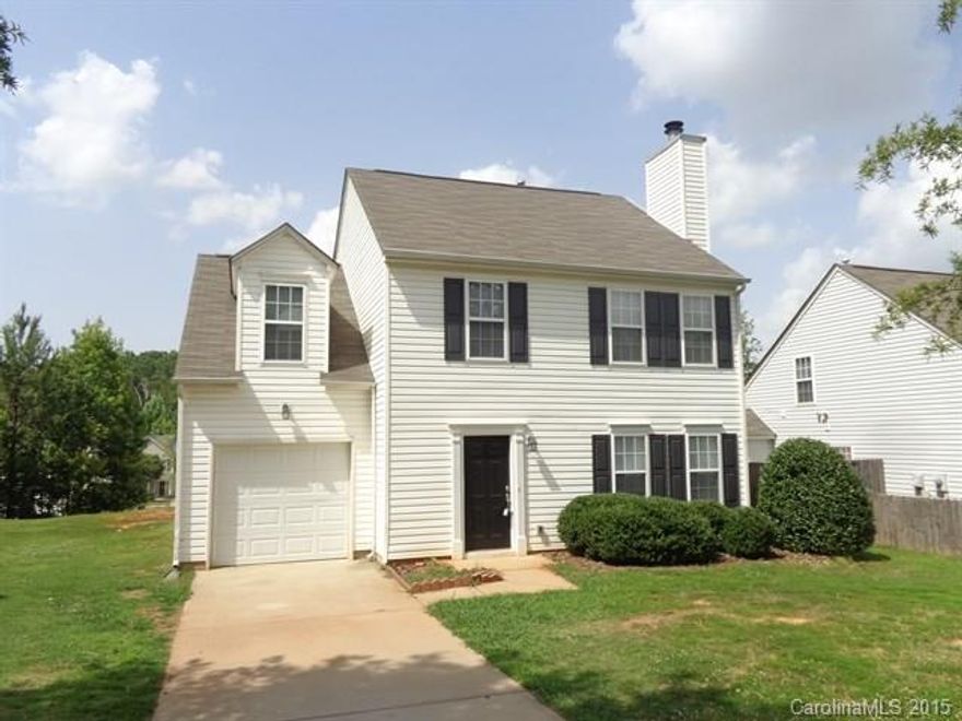 This 1,600 sq. ft. 2 story home has 4 bedrooms and 2.5 bathrooms. It features vaulted ceilings and wood flooring. The kitchen has stainless steel appliances. The master suite has 2 closets and the master bath has an over sized tub and separate shower. Enjoy entertaining indoors near the cozy fireplace, or outside on the rear patio. This home is move in ready!