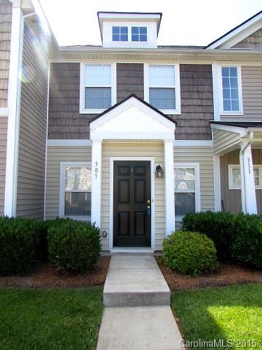 Location, location, location! 2BR/2.5BA townhome located in the heart of Rock Hill. Home features open living/kitchen area, large laundry closet, fireplace, nice patio out back, garden tub in master and super clean! Don't miss out on this one!