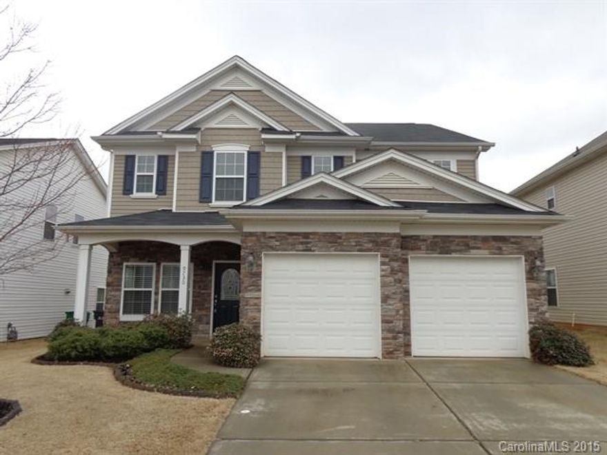 This 2,575 sq. ft. 2 story home has 4 bedrooms and 2.5 baths. The kitchen has lots of cabinets, a breakfast bar, and pantry. The Master Suite has a walk-in closet and the Master Bath has dual sinks and an oversized tub. Enjoy entertaining indoors near the cozy fireplace, or outside on the rear patio. This home is move-in ready and is located at 9730 Rocky Ford Club Rd. in Charlotte.