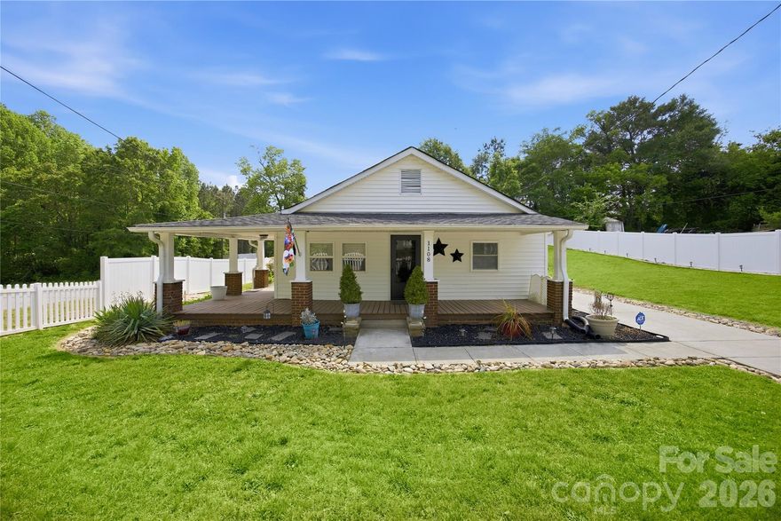 Traditional Kannapolis  home situated on a spacious corner lot. Close to the thriving Downtown Kannapolis area and Atrium Health Ball Park home of the Kannapolis Cannon Ballers . Property features a charming wraparound porch and a large, fully fenced backyard that is perfect for families, pets, and entertaining. Additionally, the home offers ample parking, making it an ideal location for a home-based business.

The property has been thoughtfully updated and meticulously maintained, with several significant improvements completed within the last five years. Notable upgrades include a newly installed concrete driveway, a white privacy fence enclosing the entire property, and the addition of French drains and a retaining wall. The crawl space has been fully encapsulated with a dehumidifier and exterior exhaust drain, and all water lines under the house have been replaced with flexible piping.

Further enhancements include the professional installation of Leaf Filter gutter guards, window screens, and storm doors. The grounds have been graded three times with numerous trees removed to optimize the landscape. For storage and recreation, there is a storage shed on a concrete pad, along with an additional pad for a seasonal above-ground pool. Mechanical updates include a replaced HVAC inducer motor with a 10-year warranty and an added exterior water line for convenient hose access.

This move-in-ready home is prepared for its next owners to settle in and enjoy. Please let me know if you would like to schedule a viewing or if you require any additional information.