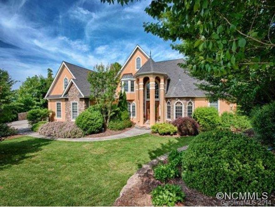 Custom & elegant Preish built Biltmore Park home perfect for entertaining or intimate gatherings. Heated swimming pool & hot tub. Spacious kitchen w/large island & bar seating. Keeping room w/fireplace & a library/study. Master suite on main level w/fireplace. 3 en suite BR's on 2nd level & bonus room all w/built-ins. Lower level w/kitchen, guest suite, game room, wine cellar & more. Quality construction & details throughout. Backup generator.