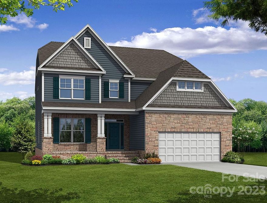 This 3-story Hamilton plan has 5 bedrooms, 4.5 baths, 3,800+ square feet. The main floor features a study with French doors, a dining room connected to butler's pantry, & a guest suite in addition to the kitchen & family room. The upper floor includes the primary suite and 3 secondary bedrooms, and the 3rd floor includes a bedroom & full bath. The kitchen has gray cabinets, quartz counters, a tile backsplash, & stainless appliances including a gas cooktop & wall oven. Enjoy the outdoors on the oversized deck overlooking the private backyard. Other extras include a gas fireplace with slate surround, tray ceilings in the foyer & dining room, coffered ceiling in the study, composite stair treads, & a wine refrigerator in the butler's pantry. Ask about the SMART HOME features included in this home. Community amenities include a pool, cabana, & playground. Onsite New Home Specialist can provide guidance regarding estimated completion dates, however, any dates provided are subject to change.