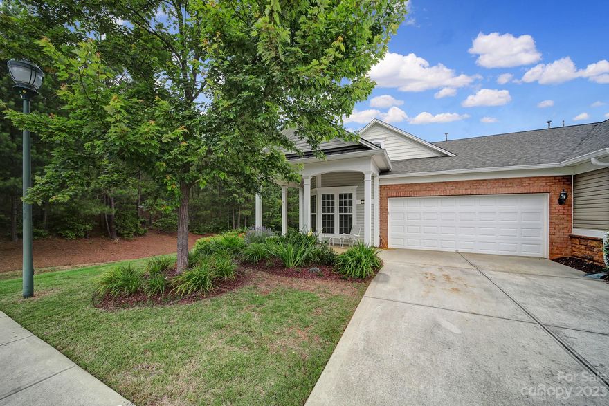 Enjoy peace & tranquility in this end-unit villa on a corner lot! It is well maintained with modern updates! The open kitchen with lots of natural light features SS appliances, granite counters, a pantry, ample cabinet space, and a breakfast area! Wood flooring greets you as you enter the spacious dining area & great room. Behind the great room is the beautiful sunroom, where you can relax, read a book, or drink your coffee! The large primary bedroom has an en-suite bathroom with a dual sink vanity, linen closet, walk-in shower, & spacious closet! A guest bedroom & full bathroom are perfect for out of town visitors. Come enjoy the resort-like lifestyle that Sun City has to offer! Community amenities include an indoor & outdoor pool, golf course, tennis courts, pickleball courts, walking trails, lake access, & much more!