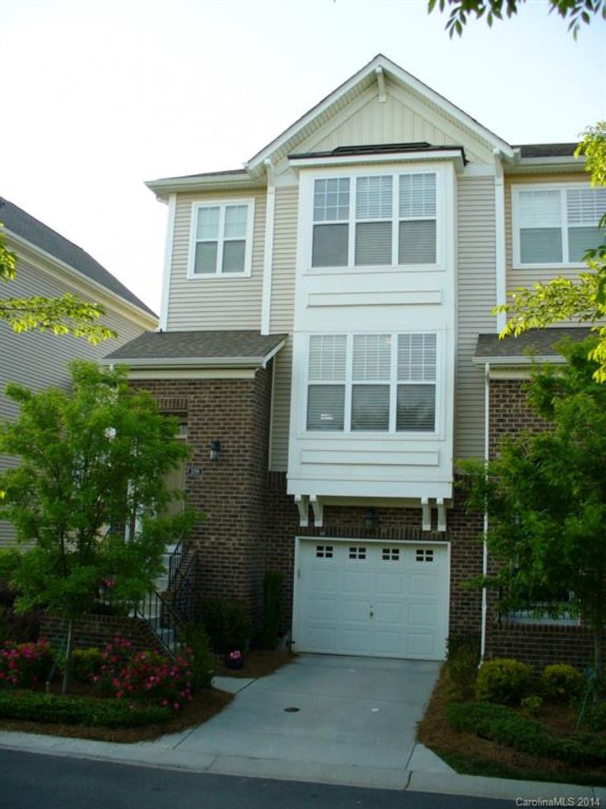 Very well maintained home situated on one of the most private lots over-looking the water in the Skybrook community.  This home provides many dazzling upgrades with a spectacular view off of your main level deck.  Gleaming hardwoods, granite counter tops, upgraded cabinets, crown molding, wainscoting in the breakfast nook/dining room, gas fireplace in the great room all are on the main level.  Large Master bedroom with spacious master bath and two additional bedrooms on upper floor.  Lower level allows for a second master with full bath or media room with walkout to first floor patio.  Short private walk to tennis courts, club house and pool.  Close to Huntersville with Cabarrus county taxes.