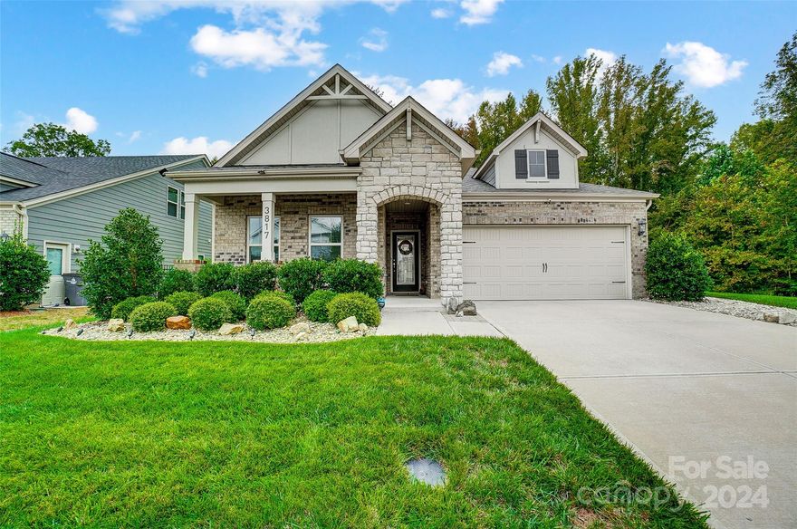 This stunning ranch features 3 bedrooms and 2 full bathrooms showcasing new LVP flooring and fresh paint throughout. The beautifully designed kitchen is a chef's delight with a walk-in pantry, slide-out drawers for easy organization, brand-new countertops, and modern appliances. Relax in the generous primary bedroom with an updated en suite, featuring dual sinks, new LVP flooring, slide-out drawers in cabinets, and a luxurious updated shower. A versatile flex space can be a home office, playroom, or guest room. Step outside to the screened-in porch, perfect for morning coffee or evening relaxation, overlooking a private, fenced backyard with exquisite landscaping and mature trees for added privacy. Other notable features include gutter leaf protection, an irrigation system, a generator, and a paved walkway leading from the backyard to the driveway, along with a 2-year home warranty. The property also includes an insulated storage shed equipped with electricity and air conditioning.