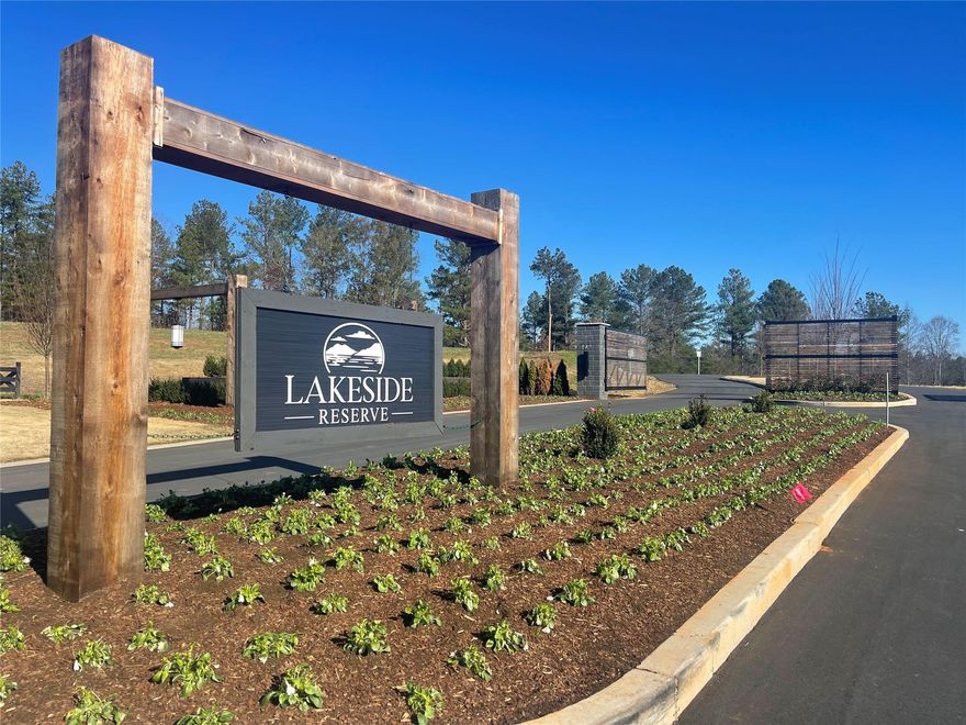 Lake view and priced well! This Interior lot Number 125 is located in the Lakeside Reserve community. This lot has a gentle slope with views of a creek and Lake Rhodhiss. This lot offers various building sites and +/- 325 feet of road front. Lakeside Reserve is a new gated community located on Lake Rhodhiss in Burke County. Lake Rhodhiss is a pristine lake in the foothills of the Blue Ridge Mountains in Western, conveniently located in close proximity to Hickory, Charlotte, Asheville, Winston-Salem and Blowing Rock. Lakeside Reserve offers a range of lot sizes from +/- 1 acre to +/- 4 acres. The community offers underground power, paved roads and curbs. Enjoy a variety of amenities, including kayak launch, hiking trails, boat storage, community pool, pickleball courts, sandy beach and a gathering area with an outside fireplace. All lots have been surveyed and soil tested. Covenants and restrictions available upon request. Make sure to schedule your viewing today. Inventory is limited.