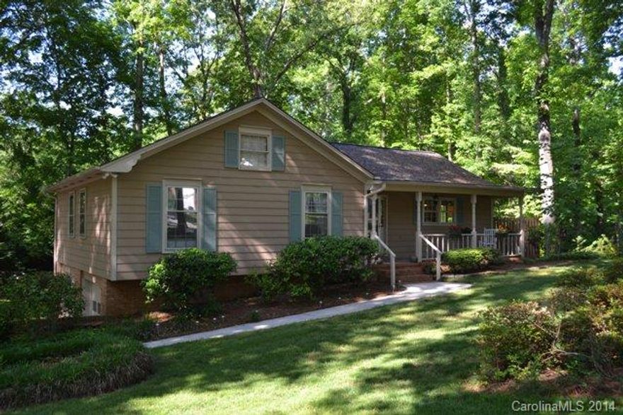 Pride of ownership shines in this home!  Tons of updating!  Formal dining room, huge kitchen, sunken great room with fireplace.  Both bathrooms have been redone  and have granite vanities, tile flooring.  Beautiful hardwood floors, newer light fixtures, newer appliances. Two decks, rocking chair front porch, walk-in crawl space.  New roof in 2012.  Side load basement garage.  A must see!