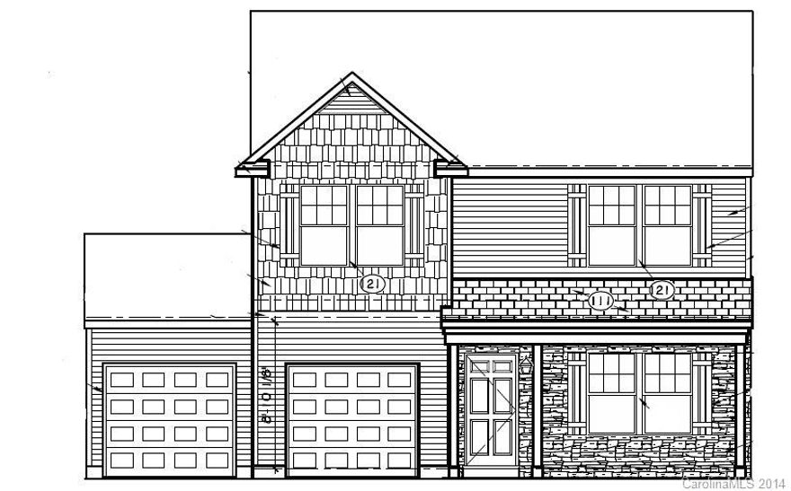 New three bedroom home featuring a two car garage and covered front porch.  Bonus room downstairs and Game room on second level.  Design package includes granite countertops in kitchen, stainless appliances and upgraded hardwoods in Kitchen, DR, Powder Room and Foyer.  Ceramic tile flooring in both upstairs baths.