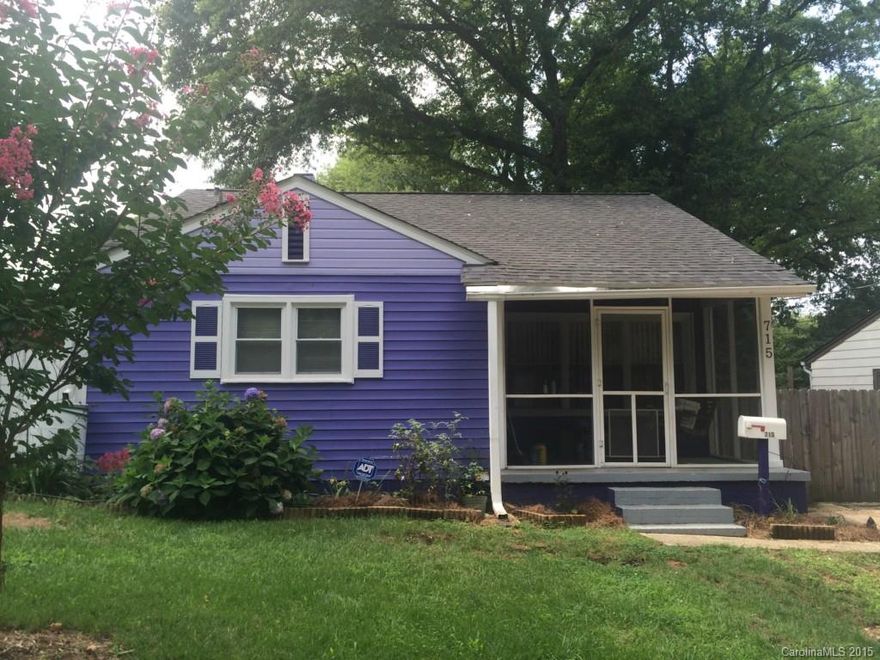 You won't find a better deal for an updated, ready for move-in bungalow priced below $200,000 in walking distance to Uptown! Classic Wilmore 2 bedroom bungalow updated less than 10 years ago - kitchen, bath, roof, windows, electric & plumbing. Very private fenced backyard, front screen porch, hardwood floors, tile bath. Walk to Uptown, the stadium, light rail, and all the shopping / dining / nightlife in Southend.