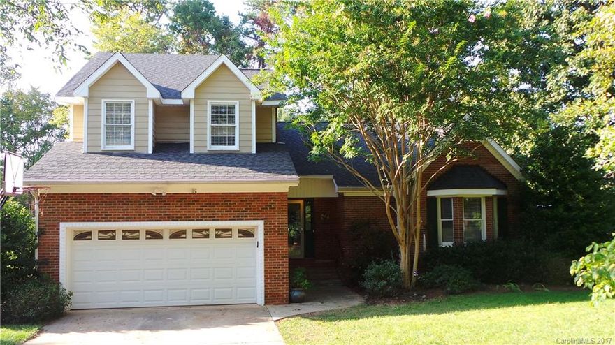 Move in condition. Master on Main level. Easy access to 485. Recent upgrades: Granite counters & Backsplash, Kitchen sink & faucet, Glass brick privacy windows around garden tub, Decorative guard rail front porch, Decorative handrail garage steps, Storage building with concrete foundation, Built-in microwave, Garage storage shelves, High efficiency toilet in master bath & half bath, High grade carpet throughout entire home, Deck resurfacing, Main level HVAC system, New disposal, Security system