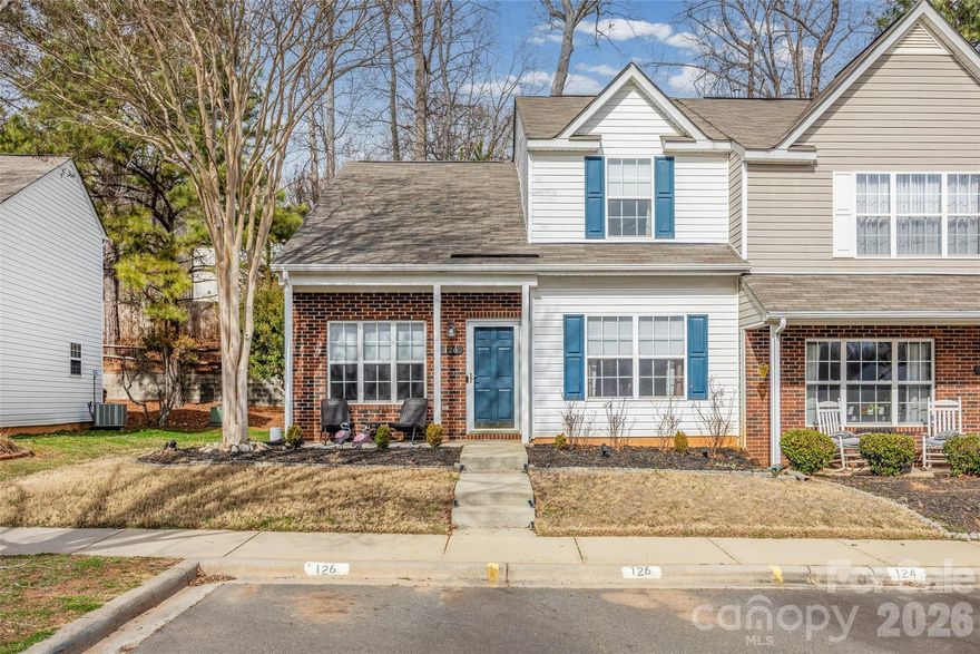 Welcome to this beautifully renovated townhome, thoughtfully updated from top to bottom in November 2021 with high-end finishes, smart technology, and custom storage solutions throughout. Every detail has been carefully selected to create a modern, functional, and comfortable living space that is truly move-in ready.

From the moment you enter, you’ll notice the seamless waterproof Lifeproof luxury vinyl plank flooring that runs throughout the entire home, offering durability, style, and easy maintenance. The open and cohesive design enhances both everyday living and entertaining.

The kitchen is a true standout, designed with both elegance and practicality in mind. Ceiling-height cabinetry provides exceptional storage, while sleek granite countertops add timeless appeal. Upgraded fixtures elevate the overall aesthetic, and custom drawer organizers for silverware and utensils add a thoughtful touch that keeps everything neatly in place. This kitchen is both beautiful and highly functional.

The primary bathroom has been completely transformed into a spa-like retreat. It features a stunning marble walk-in shower and a custom double vanity topped with granite countertops, offering both luxury and convenience. The clean lines and upscale materials create a relaxing and refined atmosphere.

This home includes a premium appliance package featuring a Whirlpool washer and dryer, along with a full LG ThinQ suite, including stove, microwave, dishwasher, and refrigerator. The smart-enabled LG appliances provide modern efficiency and convenience. Additionally, the hot water heater is BRAND-NEW and includes an expansion tank for added reliability and performance.

Smart home upgrades enhance comfort and security. The Google Nest Thermostat allows for energy-efficient climate control from anywhere. The Eufy Video Doorbell provides added peace of mind with remote monitoring capabilities, while the Schlage Encode Smart WiFi Deadbolt offers secure, keyless entry with convenient smartphone access.

Custom window treatments have been installed throughout the home, adding both style and functionality. The living room features top-down/bottom-up cordless cellular shades. The second-floor primary bedroom includes cordless blackout cellular shades for optimal privacy and light control. The sliding glass door is fitted with vertical blinds, and the kitchen and bathroom are finished with premium ¾” single-cell light-filtering shades.

Storage has been significantly upgraded with custom solutions designed to maximize space. The main primary suite includes a custom built-in closet system. The secondary master storage closet has added shelving for improved organization. The second-floor primary bedroom features a custom closet system offering flexible and efficient storage design.

Outdoor living is just as impressive. Step outside to a spacious 10’ x 22’ stamped concrete deck, perfect for relaxing or entertaining guests. A 6-foot privacy patio feature enhances seclusion and comfort. An outdoor shed with additional shelving provides even more storage space for tools, equipment, or seasonal items.

This home combines modern design, smart technology, upgraded systems, and custom finishes in one complete package. With major updates already completed and meticulous attention to detail throughout, this property offers exceptional value and long-term peace of mind.

Schedule your private showing today and experience all the upgrades and thoughtful enhancements this exceptional home has to offer!