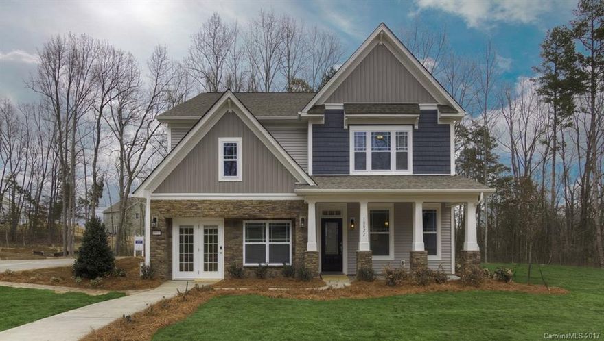 Forest Grove is finally open and selling this popular floor plan! This 5 bed/3bath beauty has it all. Gourmet kitchen with double ovens and a gas cooktop, granite in the kitchen and all baths. Hardwoods on the main level and carpet in all bedrooms. Tile in all baths and even in the laundry room! So many upgraded options to see.