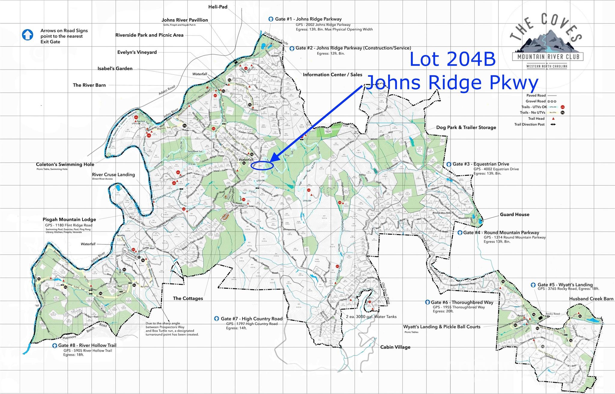The Coves Mountain River Club - Land
