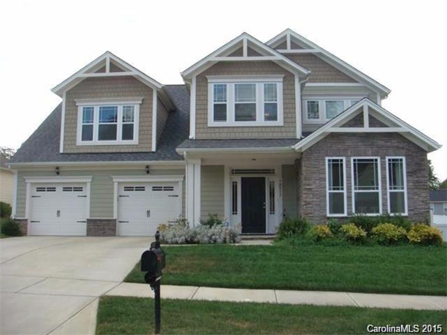 This Beautiful 4 bedroom Home with Master Suite on Main Level. Loaded with upgrades Wide Plank Hardwood Flooring, Formal Dining with tons of Natural Light and Stunning Windows. Great Room with gas fireplace opens to Kitchen and Breakfast Area. Kitchen has a huge centered island, Granite Counter Tops. Appliances include Refrigerator, Gas Stove Top, Tile Back Splash, Washer & Dryer. Loft Area perfect for sitting area. Huge Bonus Room extra-large fenced in Backyard.