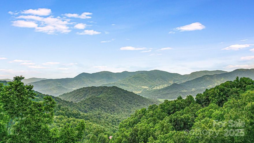 Special places are found throughout these mountains and this is one of them. Experience towering trees, spring-fed creeks, and expansive long-range vistas. This pristine location, about 17 miles northwest of Asheville, is primary to the developer’s commitment to preserving the environment. Take in stunning, long-range views from this premier building lot in a coveted location down a level private drive adjoining to HOA land, ensuring privacy. Offering a sanctuary & respite from life’s busy demands; perfect for the person looking for a balanced & slower pace of life. Build your ideal primary residence or a fantastic vacation destination. Short-term rental-friendly community with a select 55 homesites surrounded by 450 acres in conservation. Enjoy full access to Sky Valley Lodge with a variety of amenities. Wander through gardens, gazebos, waterfalls, and streams, intertwined with hiking trails that lead through diverse landscapes. Inquire for details on the land/home package option.