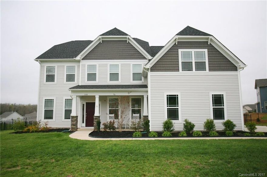 This is a wonderful home on a cul-de-sac with a flat fenced yard ready for you to enjoy. Beautiful finishes in this better than new home on an oversized lot. Bedroom and full bath downstairs. Huge Kitchen with breakfast area completely open to living area. Gorgeous master suite with tray ceiling. Enjoy the neighborhood pool this summer.