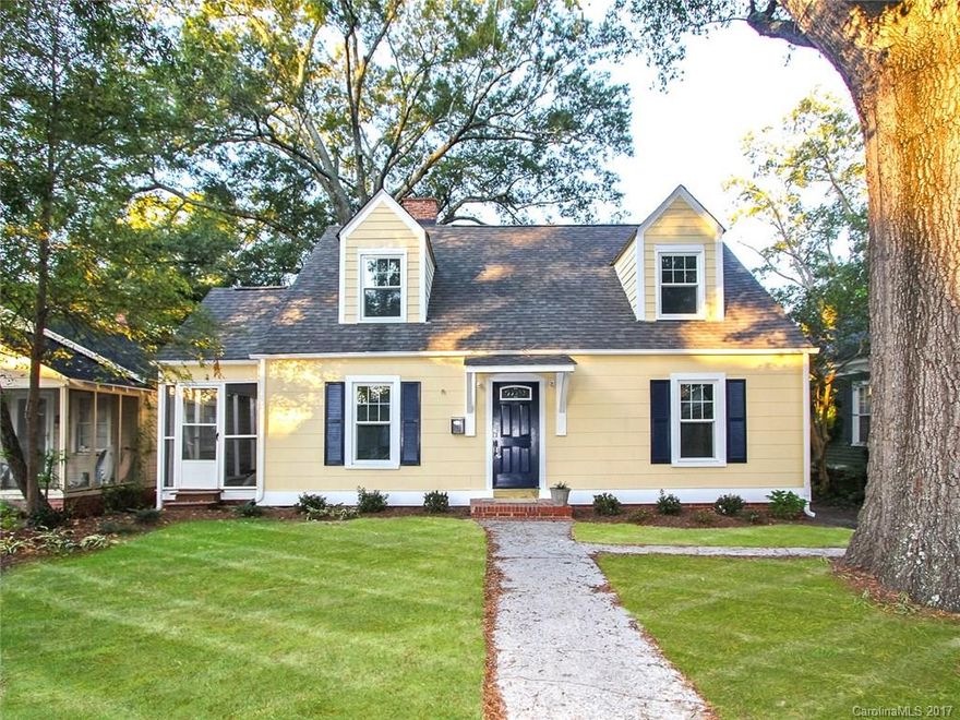 This charming home is completely updated and blocks away from Winthrop University, Starbucks, Earthfare and more!! Original hardwood floors, new cabinets, stainless steel appliances, new tiled shower, screened porch, new windows, HVAC system, roof, and interior and exterior painting. New sod added to the front with a complete landscaping package. Gain the charm of an older home with the features of a newer model! Adding the finishing touches so you can make this your home today!