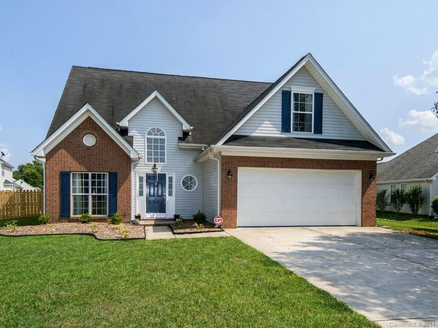 Beautiful two story home with four bedrooms and two and a half baths. New countertops to be installed and new cabinets in kitchen. Very spacious family room with a cozy fireplace and master bedroom with a gorgeous master bath. As well as a large bonus room with unlimited possibilities! Large fenced in back yard with a back deck for relaxation and cook outs!