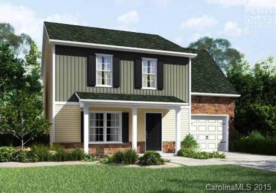Three bedroom 2.5 bath home 2 car garage