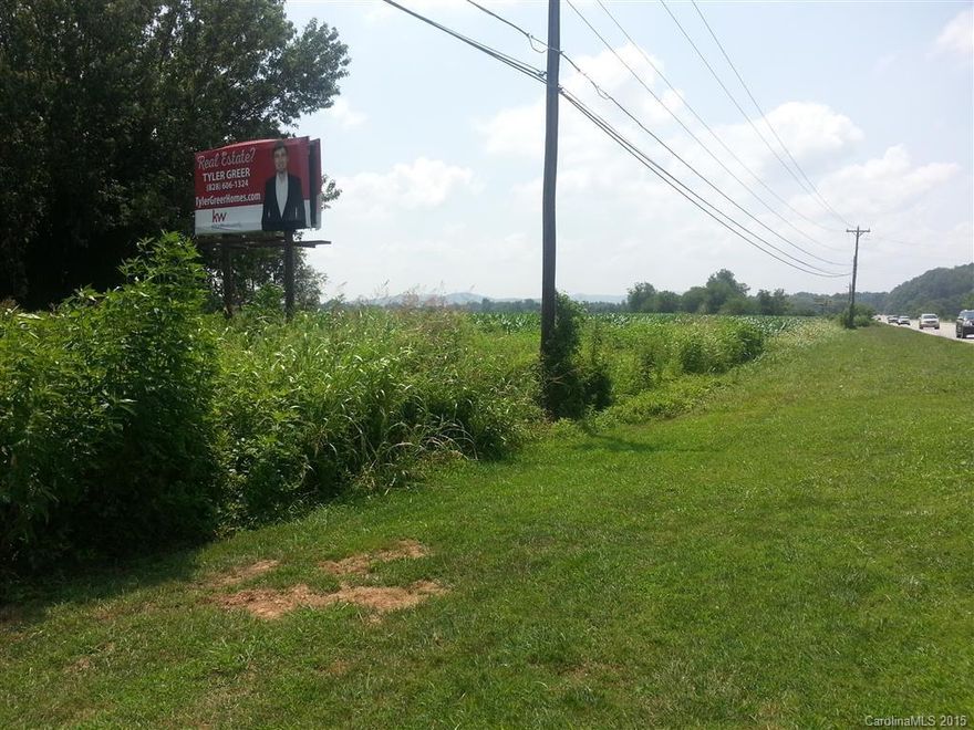 Great commercial potential on 4 lane highway across from new Ingles.  This property is partially in the floodplain.
