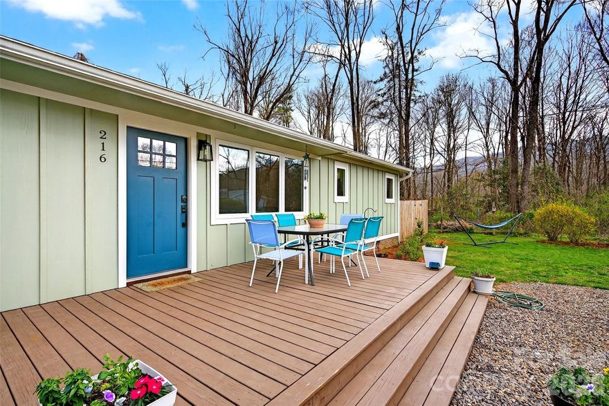 Welcome to this beautifully remodeled 4-bedroom, 2-bathroom home, perfectly located just a short walk from the heart of Downtown Black Mountain. Enjoy easy access to local restaurants, charming shops, and all the vibrant energy this sought-after area has to offer.
Inside, everything has been thoughtfully updated, giving you the feel of a brand-new home. Recent improvements include a new roof, windows, doors, HVAC system, kitchen, appliances, and completely renovated bathrooms. The single-level layout offers both convenience and a seamless flow, making everyday living comfortable and accessible.
Step outside to a large, fully fenced backyard—ideal for entertaining, pets, play, or simply relaxing in your own private space. A storage building provides plenty of room for tools and outdoor equipment, while the spacious gravel parking area ensures ample space for multiple vehicles.
For added confidence, a recent survey is already on file, making this property an even smarter investment. This move-in ready home combines modern upgrades, a fantastic location, and practical features—an opportunity you won’t want to miss.