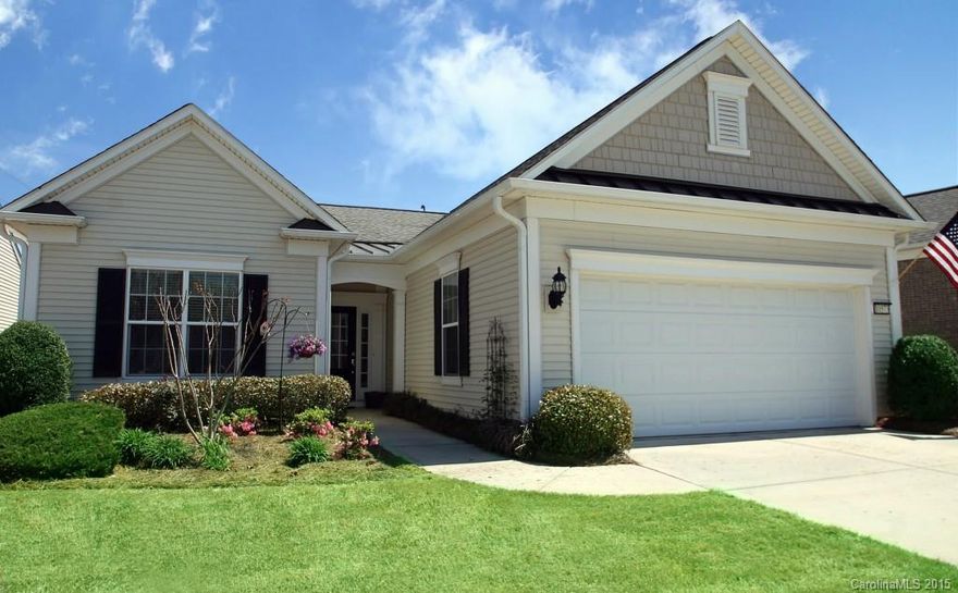 Delightful Copper Ridge Features a Kitchen, Great Room w. Fireplace, Office, Sunroom & Covered Lanai. Kitchen includes Granite Countertops, Stainless Steel Appliances & Custom Backsplash. Hardwood Floors Throughout Foyer, Kitchen, Dining Area, Great Room, Sunroom & Office. Carpet in Bedrooms. Arched Entryway to Sunroom. French Doors Open up to Office. Covered Lanai Offers Great Space for Entertaining on this Private Lot! Amenities Galore in this 55+ Active Adult Community!