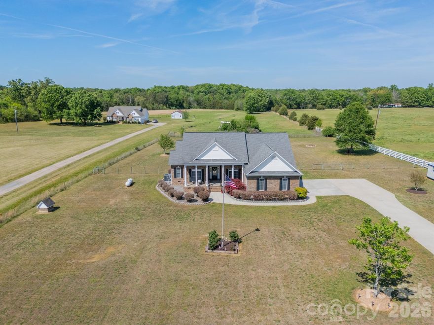 Set on nearly 2.5 acres with no HOA, this well-maintained brick ranch offers the space, privacy, and flexibility that’s hard to come by in Rock Hill! With true one-story living and vaulted ceilings, the home feels open, comfortable, and easy to live in.

The open kitchen flows seamlessly into the main living area, where a wood-burning fireplace creates a warm, inviting focal point. The layout includes three large bedrooms, offering plenty of space for everyday living, guests, or a home office setup.

Outside is an oversized back deck overlooking a flat, fully fenced backyard—ideal for entertaining, pets, or simply enjoying the privacy of your own land.

Opportunities like this don’t come around often. If you’ve been looking for acreage, privacy, and a move-in ready home without HOA restrictions, this is one worth seeing!