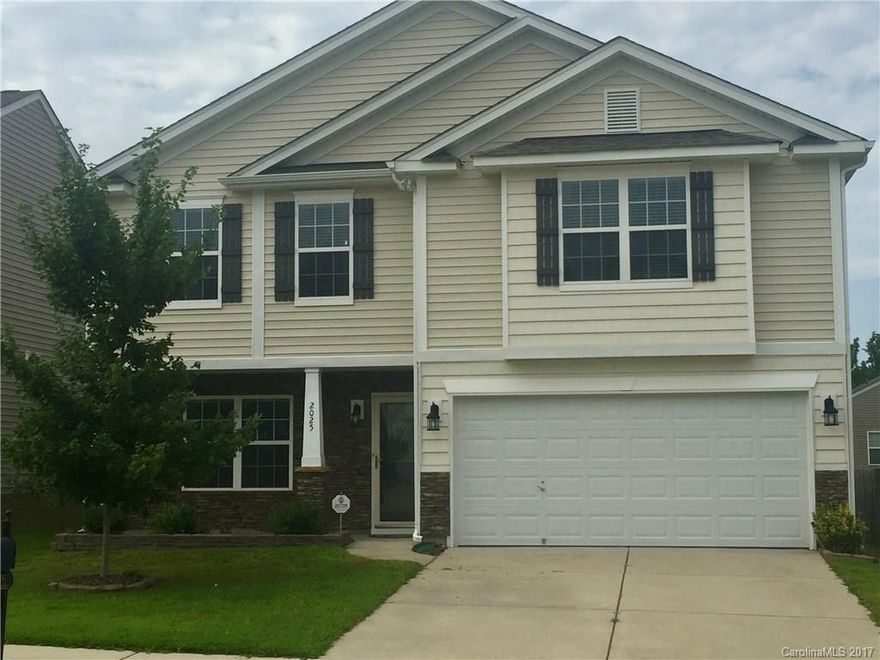 Immaculate 2-story home with open floor plan.  Vaulted ceiling in Master Suite, spacious walk-in closet. Fenced yard features enlarged patio.  Refrigerator remains, laundry room on 2nd floor.  Fast growing area with lots to offer!  Great Schools!