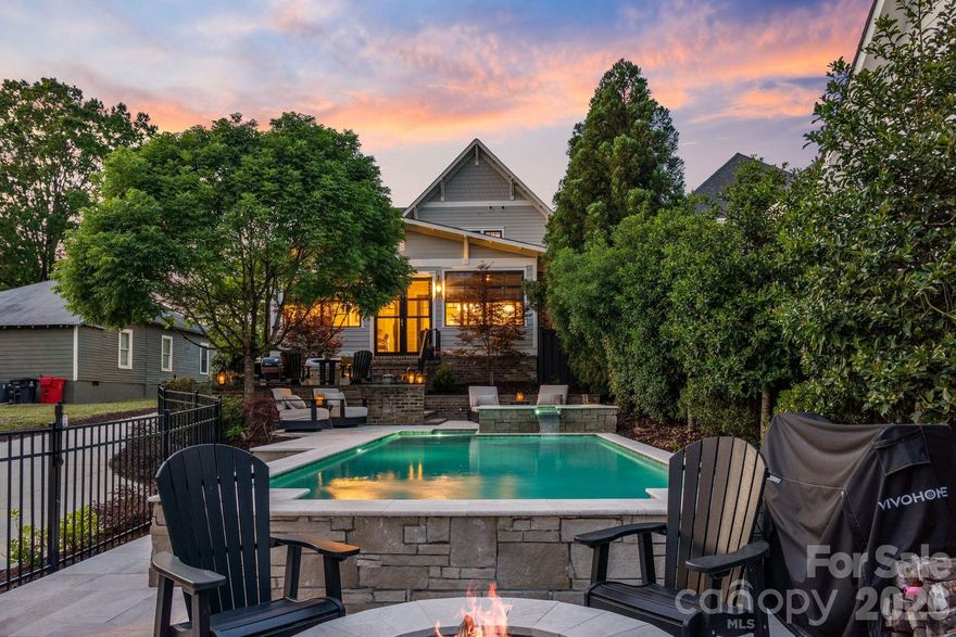 Life in Davidson just got even sweeter. Perfectly positioned in one of the town’s most coveted locations, this exceptional custom home delivers a rare blend of refined luxury, everyday comfort, and effortless walkability—just moments from the vibrant charm of downtown Davidson and its beloved Main Street.
Built by  John Marshall Custom Homes, this meticulously maintained residence spans over 3,400 square feet of thoughtfully curated living space, where timeless design meets modern sophistication. Every inch of this home has been impeccably cared for, offering a true sense of pride in ownership and move-in-ready ease. From the moment you step inside, you’re welcomed by a fresh, neutral palette and elevated designer finishes that create a sense of understated elegance throughout.
The main-level primary suite offers both privacy and convenience with a walk in custom closet.  Newly updated primary bath with georgous tile, and vanity selections. The open flowing floorplan is perfectly designed for seamless daily living and memorable entertaining. At the heart of the home, the chef’s kitchen makes a striking impression—anchored by a dramatic marble island and outfitted with premium Thermador appliances, crisp white cabinetry, and a stylish beverage station that is perfect for hosting.
Step outside, and the experience only gets better. The backyard is a true oasis and private retreat, thoughtfully designed for year-round enjoyment. Relax on the all seasons porch, unwind beside the sparkling saltwater pool and spa, or gather around the firepit—all within a beautifully fenced setting that feels both intimate and expansive.
Adding remarkable flexibility, the detached garage features a fully conditioned gym space ( 260 additional sq ft) along with a beautifully finished private apartment complete with its own kitchen, bedroom, and full bath—ideal for hosting guests, accommodating extended family, or providing an independent living space for a college student.
And then there’s the lifestyle. Imagine strolling to the heart of Davidson to enjoy live music on the green, catching a game at Davidson College, or dining at some of the area’s most celebrated restaurants. Located one mile to Lake Norman and boat access- This is more than a home—it’s an elevated way of living in one of the region’s most loved areas. Showings Start Tuesday 5/12 at 9am.