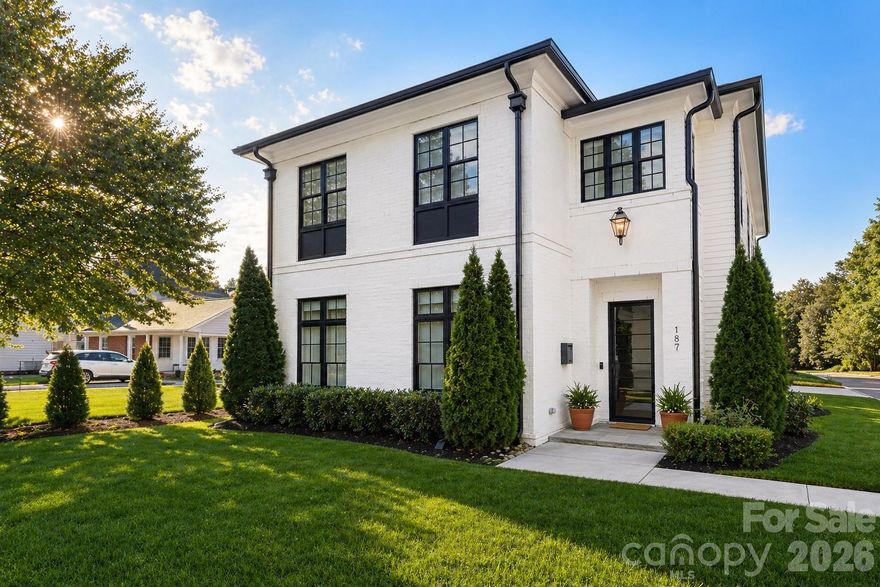 Welcome to 187 N. Canterbury Road. The perfect blend of luxury, functionality, and location in this truly turnkey 4-bedroom, 4-bath duet townhome that lives like a single-family home in the heart of Cotswold.



Step inside to a light-filled, open floorplan featuring hardwoods throughout, elevated ceilings, custom blinds, and expansive Andersen windows that flood the home with natural light. The inviting great room centers around a wood-burning fireplace with a gas starter.      



The chef’s kitchen complete with premium Thermador appliances, a large center quartz island with seating, and a walk-in pantry. Sliding doors to covered bluestone terrace.



An office/den on the main level offers flexibility for working from home or quiet retreat.

Upstairs, the spacious primary bedroom, en suite marble bath with luxurious soaking tub, spacious shower, linen closet, private water closet, and custom walk-in closet. Three additional well-appointed bedrooms provide ample space for additional office needs/ flex space or a versatile bonus room that offers endless possibilities—media room, playroom, fitness space, or secondary living area while the upstairs laundry room adds everyday convenience, complete with a new washer and dryer.  Additional highlights include a renovated two-car garage with epoxy floors, built-in storage, and Gladiator wall system that lead to an interior drop zone/ mudroom.



With no HOA, enjoy the freedom to truly make the home your own. This home is  move in ready.