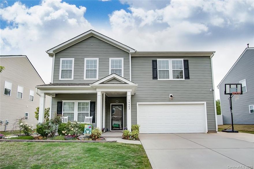 Welcome to Your New Home in Desirable Walnut Creek w/ Your Own Personal Oasis! Every Day Feels Like a Vacation w/ Fun New Salt-Water Pool! Rocking Chair Front Porch, Formal Living & Dining Room w/ Wainscot Molding, Granite Kitchen w/ Large Island & Bar Seating, SS Appliances & Tiled Backsplash Open to Breakfast Area & Great Room, Guest Bedroom & Full Bath on the Main a Plus! Upper Features Bonus Area, Spacious Owner's Suite w/ Shiplap, Dual Vanities, Separate Garden Tub & Custom Walk-In Closet, Three Additional Bedrooms, Full Bath & Laundry Room w/ Cabinets/Counter...Enjoy Relaxing/Entertaining on the Screened Porch Overlooking the Built-In Grill, Fire Pit, Patio & Salt-Water Pool, Storage Building/Workshop...Amenities Include a Resort-Style Pool, Sports Complex, Playground, Walking Trails, and Fitness Center. Great Location-Minutes from Indian Land’s Brand New Shopping Center and Restaurants, & Minutes from Historical Downtown Waxhaw! Come See! PRICED BELOW APPRAISED VALUE!!!