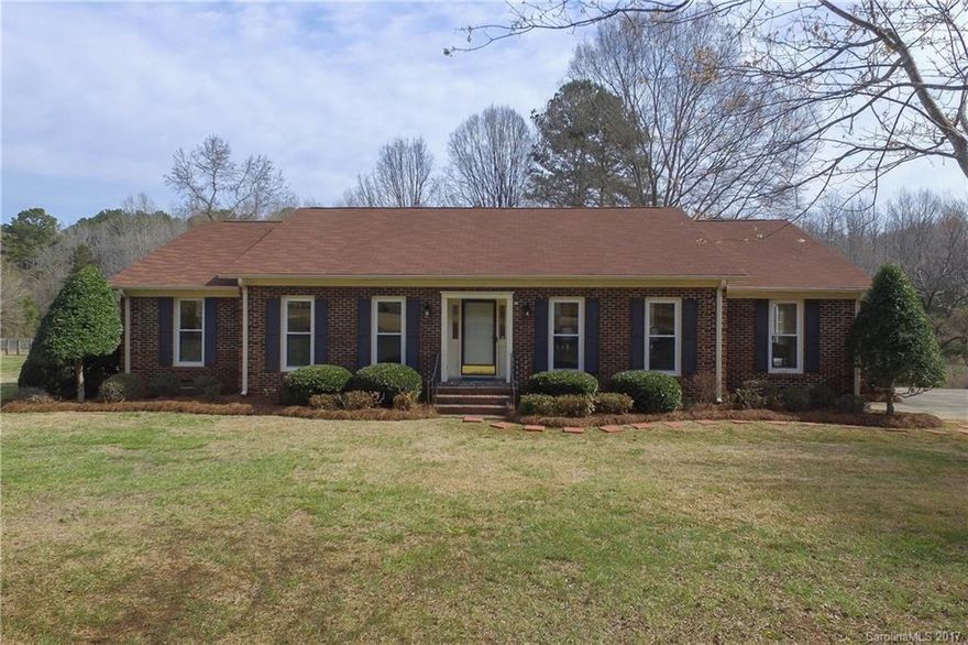 Completely renovated ranch home on 2.5 private acres. Home has been taken down to the studs and remodeled perfectly to reflect today's style with open floor plan and natural light. All new windows and LED lighting makes this home very energy efficient with large secondary bedrooms. New HVAC. Nearly 2500 sq ft on the main floor makes this home ideal for many. Great basement flex space with small workshop and full bathroom. No HOA and two outbuildings on property with electricity. This is the one!