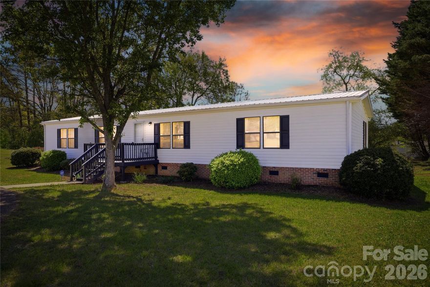 This charming property boasts an abundance of curb appeal, showcasing a well-maintained exterior and a welcoming front deck that invites you to step inside. The yard is anything but flat, featuring a beautifully landscaped area that leads to a private backyard, perfect for relaxation or entertaining. A standout feature is the brand new outbuilding, offering extra storage or a creative space for hobbies.

As you enter, you'll be greeted by a spacious open floor plan that seamlessly connects the living areas. The modern touches throughout enhance the home’s appeal, from stylish fixtures to sleek finishes. The kitchen is equipped with new appliances, providing both functionality and style for any culinary enthusiast!! 

The expansive primary bedroom serves as a serene retreat, complemented by a generously sized primary bathroom that features contemporary amenities. The layout ensures ample space for comfort and privacy, making it ideal for a growing family or those looking to downsize without sacrificing quality. 

Additional highlights include a dedicated laundry room, ensuring convenience and practicality. Overall, this property is a perfect blend of modern living and outdoor charm, making it a must see for anyone in search of their dream home!
New roof installed November 2025.