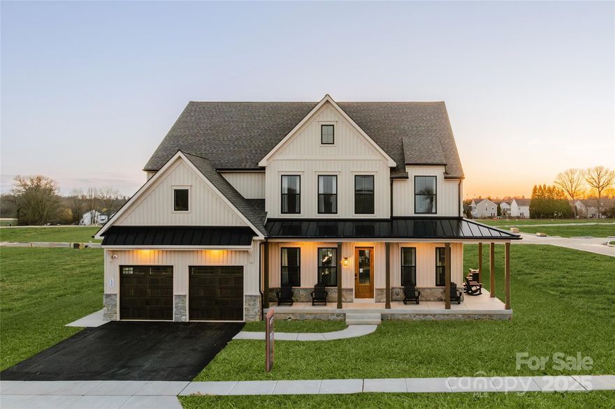 Welcome to Preserve at Mayes Meadow, a new community of homes in Cornelius, NC. Preserve at Mayes Meadow offers the ideal space to create your dream home, tailored to your lifestyle. Enjoy over 6 acres of preserved space with walking trails and two stunning 200-year-old heritage trees. 

The Devonshire is a 4+ bed, 2.5+ bath home. Inside the Foyer, there is a Living Room to one side and Dining Room to the other. In the main living area, the 2-story Family Room opens to the Kitchen with large eat-in island. The Kitchen also has a walk-in pantry and hall leading to the Study. Upstairs, the spacious Owner's Suite has 2 walk-in closets and a private full bath. Bedroom 2, 3, & 4 share a hallway bath. Laundry Room is conveniently located on the same floor as all bedrooms. Oversized 2-car garage included. The Devonshire can be customized to include up to 7 Bedrooms and 8.5 Bathrooms.