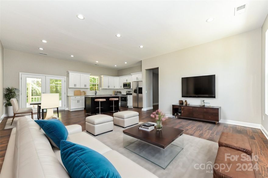 Be prepared to be WOWED from the moment you walk into this NEW & BREATHTAKING Ranch home in the quiet and established neighborhood of Poplar Forest.  After you pull into this house, located at the end of a cul-de-sac you enter to high ceilings of 9 and 10 feet throughout the home and beautiful floors.  Stunning quartz countertops and detailed features await in the kitchen.  This home has it all; high baseboards are located throughout the house, a spacious walk-in pantry, large closets in each bedroom and stunning bathrooms!  The primary bathroom has a walk-in closet, a large bathroom with an oversized shower and an additional closet.  Enjoy your cup of coffee either in your screened in porch out back or in front with peaceful surroundings!  DO NOT MISS THIS STUNNING HOME!