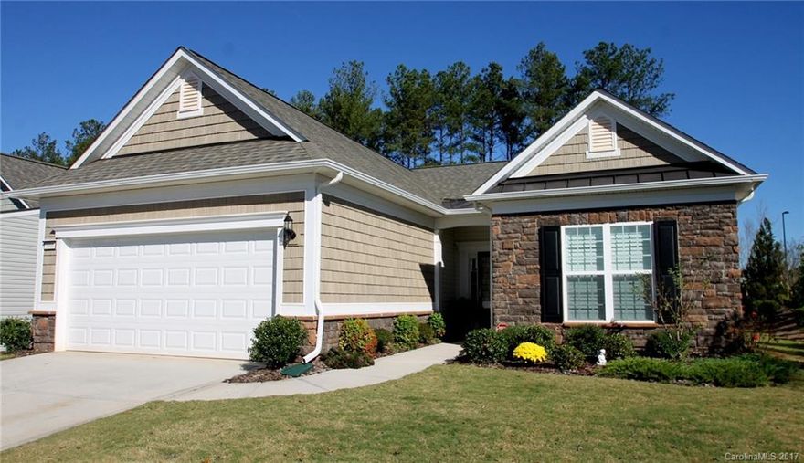 2 Bed/2 Bath Copper Ridge with Sunroom and Office.  Upgraded Hardwood Floors Throughout Living Area.  Plantation Shutters on all Windows.  Foyer with Wainscoting opens to Great Room, Kitchen with Granite Countertops, Stainless Steel Appliances, Breakfast Bar, and Pantry.  Entertainers Dream Backyard with Extended Paver Patio and Pergola with Fenced-In Yard. Owner’s Suite with Tray Ceiling and Private View. Owner’s Private Bath with Dual Sinks, Tiled Shower, & Oversized Walk-In Closet.