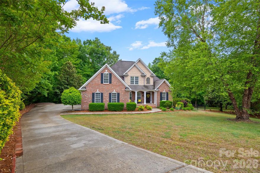 Welcome to your own private retreat! Tucked away on 1.4 acres at the end of a quiet cul-de-sac, this exceptional property delivers the ultimate in privacy, space, and outdoor living. The fully fenced yard feels like a personal resort—featuring a stunning in-ground pool, lush mature landscaping, and endless room to entertain, relax, and enjoy the outdoors in total seclusion.

Inside, you'll find 4 spacious bedrooms and 3.5 bathrooms, thoughtfully designed for both everyday living and hosting guests. The main level features stunning wood floors throughout, elegant custom molding details, and an open, airy great room with soaring high ceilings that create a bright and inviting atmosphere. The primary suite has custom built in closet cabinetry. The kitchen showcases beautiful, updated granite countertops and opens to a gorgeous Trex deck, perfect for outdoor dining or enjoying your morning coffee while overlooking the expansive backyard.

Upstairs, you'll find two additional bedrooms, a full bathroom, and a large bonus room—ideal for many uses:  home office, or flex space to suit your needs.

The fully finished basement expands your living options with a private bedroom, media room, and a large open living area. A second mini kitchen area adds convenience for guests or multi-generational living, while multiple storage rooms provide ample space to stay organized. The basement is equipped with its own mini-split system for efficient heating and cooling and offers easy access to the pool, making indoor-outdoor living and entertaining seamless.

This home combines privacy, functionality, and versatile living spaces! Book your showing today!