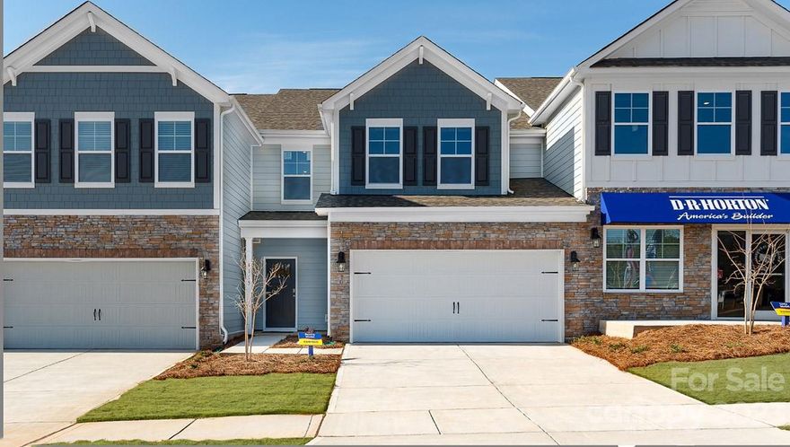 The Sandra is a spacious & modern home designed with open concept living in mind. This home offers four bedrooms, two & a half bathrooms, & a two car garage. Upon entering the home, you’ll be greeted by an inviting foyer which leads you into the heart of the home. At the center of the home is the kitchen that blends the dining & living rooms creating an airy feel. The chef’s kitchen is equipped with modern appliances, ample cabinet space, pantry closet, & center island, perfect for both cooking and casual dining. The primary suite is on the first floor, complete with en-suite bathrooms with dual vanities and a large walk-in closet. The laundry room completes the first floor. The additional three bedrooms are located on the second floor and share access to a secondary bathroom with dual vanities. The loft area is a flexible space that could be used as a media room, playroom, or home gym. The spacious floor plan and thoughtfully designed living spaces, make the Sandra the home for you.
