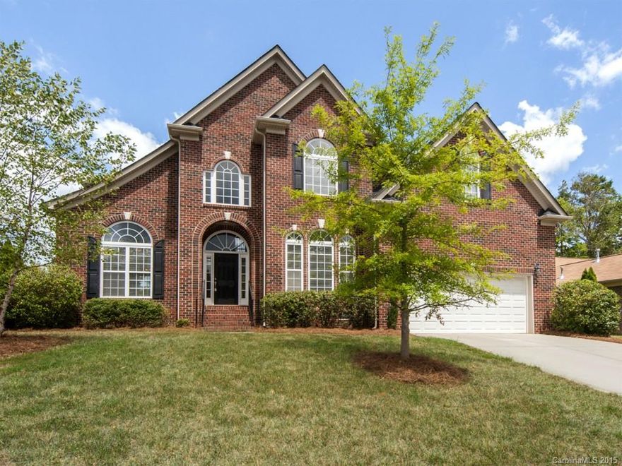 Expansive & open floor plan. Large kitchen with an abundance of cabinet & counter top space as well as stainless steel appliances.  Spacious Master Suite w/ tray ceilings, sitting area, large walk-in closet w/ a wall safe, large master bath w/ dual vanities, large garden tub and separate shower. Surround sound, intercom system throughout home, wrought-iron spindles, hardwood floors; too many extras to list. Entire house freshly painted and new carpet throughout. Listing agent related to seller.