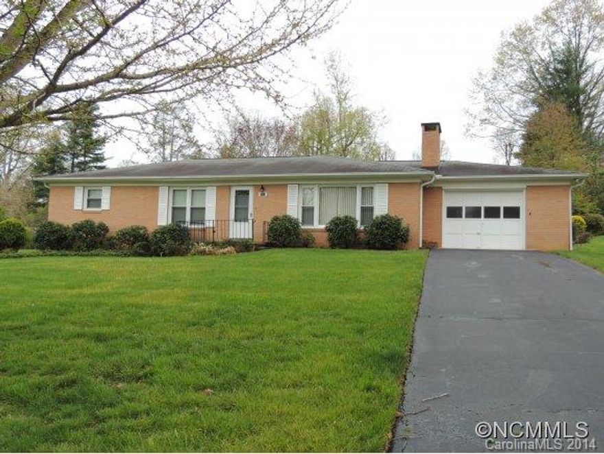 Lovely lot, nice landscaping, well cared for brick home. Most windows replaced. Maple cabinets with great storage in Kitchen. Lovely screened porch overlooking level back yard. Hardwood floors under existing carpet. Large room for laundry and hobby space (180 square feet) not included in heated square footage total. Call now.